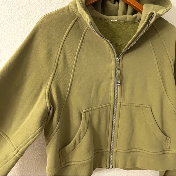 🍋Lululemon Scuba Cropped Oversized Hooded Jacket - Picture 3 of 5